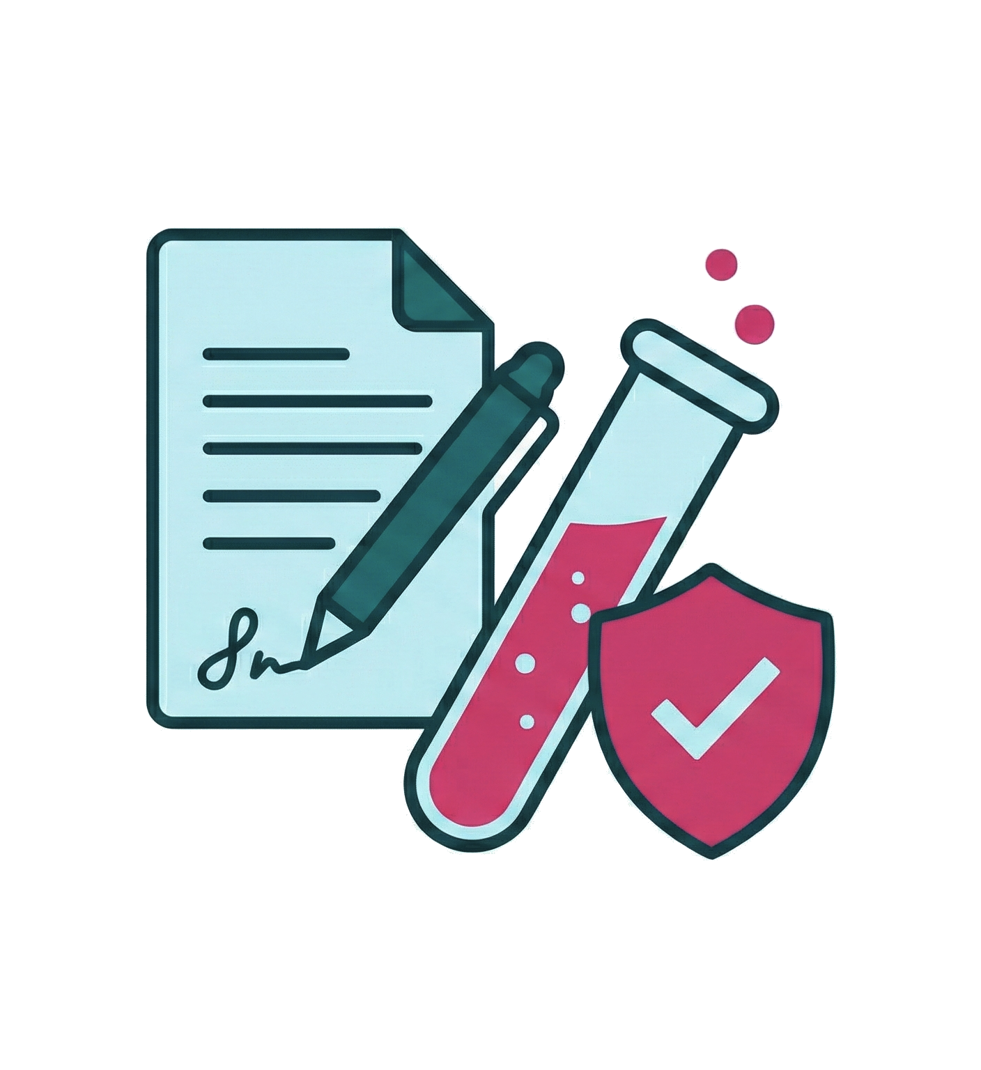 A screenshot of the documentation, testing and validation