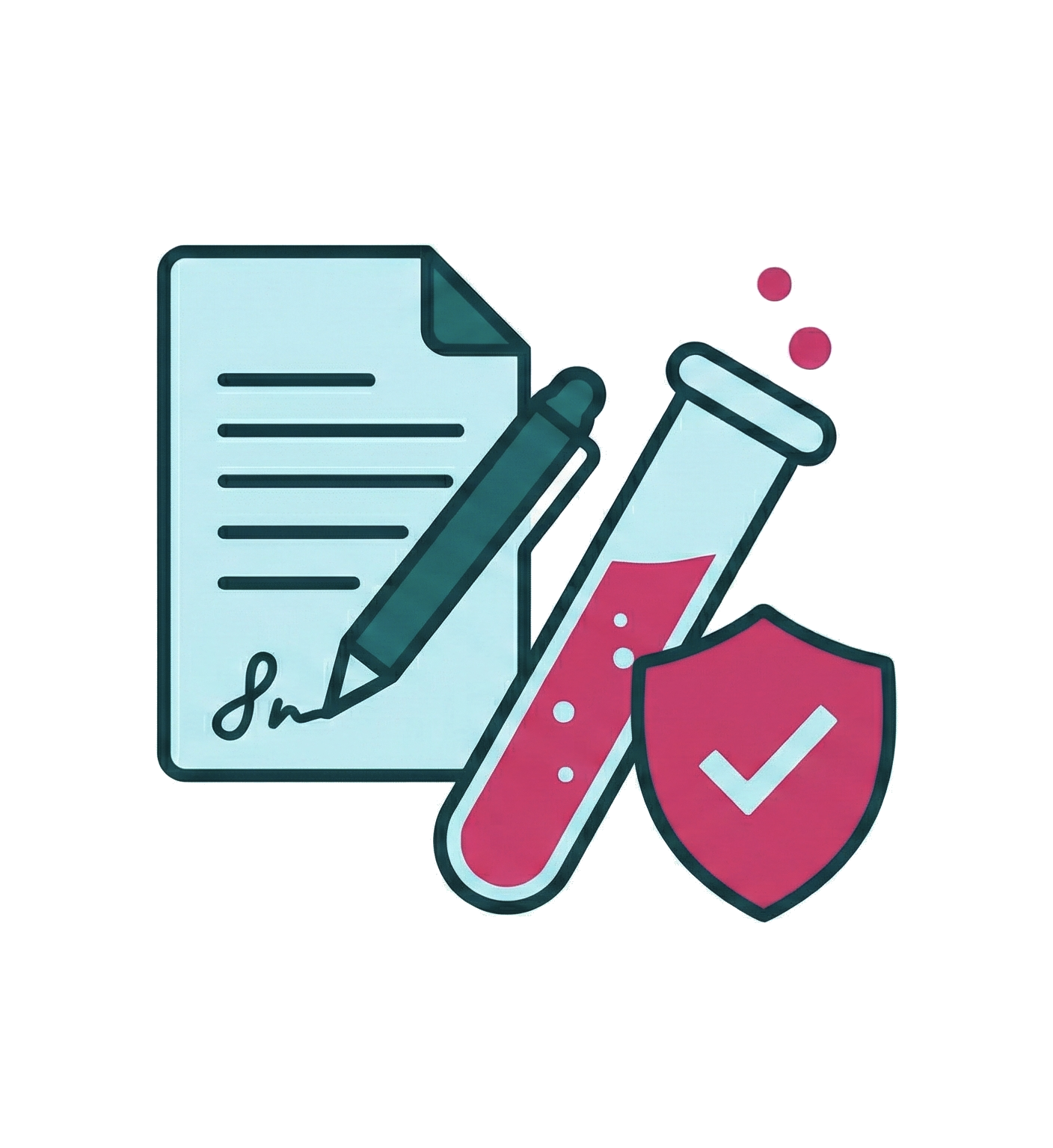 A screenshot of the documentation, testing and validation